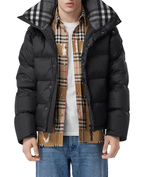 oversized technical parka jacket burberry|Men’s Coats .